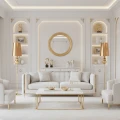 Lampa podłogowa QUEEN  - F złota 175 cm ML-8046-F gold Step into Design