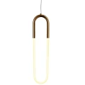 Lampa wisząca U-SHAPE mosiądz 60 cm ST-1716 Step into Design