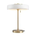Lampa stołowa ARTDECO - biało - złota MT8872 white Step into Design