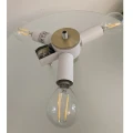 Lampa stołowa ARTDECO - biało - złota MT8872 white Step into Design