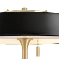 Lampa stołowa ARTDECO 50 cm - czarno - złota MT8872 black Step into Design