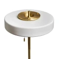 Lampa podłogowa ARTDECO 150 cm - biało - złota nowoczesna MF8872 white Step into Design