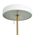 Lampa podłogowa ARTDECO 150 cm - biało - złota nowoczesna MF8872 white Step into Design