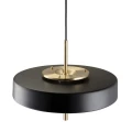 Lampa wisząca ARTDECO 35 cm czarna MP8872 black Step into Design