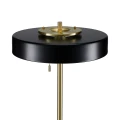 Lampa podłogowa ARTDECO 162 cm - czarno - złota nowoczesna MF8872 black Step into Design