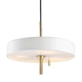 Lampa wisząca ARTDECO 35 cm biało złota MP8872 white Step into Design