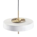 Lampa wisząca ARTDECO 35 cm biało złota MP8872 white Step into Design