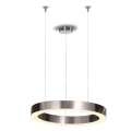 Lampa wisząca CIRCLE 40 cm - LED, ring nikiel szczotkowany ST-8848-40 NICKEL Step into Design