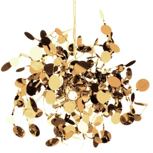 Lampa wisząca MONETTI 40 cm -  złota, dekoracyjna ST-1676 GOLD Step into Design