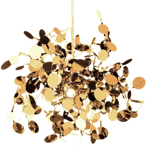 Lampa wisząca MONETTI 40 cm -  złota, dekoracyjna ST-1676 GOLD Step into Design