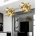 Lampa wisząca MONETTI 40 cm -  złota, dekoracyjna ST-1676 GOLD Step into Design