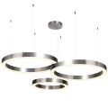 Lampa wisząca CIRCLE 40+60+80 -  LED, ring mosiądz na 1 podsufitce ST-8848-40+60+80 brass Step into Design