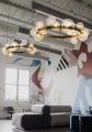 Lampa wisząca ORION czarna 85 cm  XC111-850 Step into Design
