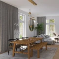 Lampa wisząca O-LINE S-4 - LED, 79 cm, mosiądz ST-1691S-4 Step into Design