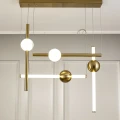 Lampa wisząca O-LINE S-4 - LED, 79 cm, mosiądz ST-1691S-4 Step into Design