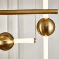 Lampa wisząca O-LINE L-4 - LED, 110 cm, mosiądz ST-1691L-4 Step into Design
