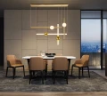 Lampa wisząca O-LINE L-4 - LED, 110 cm, mosiądz ST-1691L-4 Step into Design