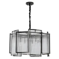 Lampa wisząca IMPERIO czarna 80 cm MP0098 black Step into Design
