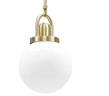 Lampa wisząca PEARL złota 20 cm MP0093 Step into Design
