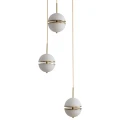 Lampa wisząca SFERA-3 LED złota 50 cm MP0094-3 Step into Design