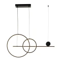Lampa wisząca NEW AGE LED 120 cm - oprawa sufitowa czarna MP0082-L120 Step into Design