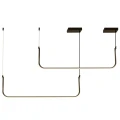 Lampa wisząca MINIMA-2 led czarna 80 cm  MP0095-2 Step into Design