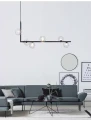 Lampa wisząca SIMPLY czarna 90 cm MP0096-6 Step into Design