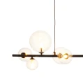 Lampa wisząca ORION LONG-90 czarna 90 cm  MP0084-L900 Step into Design