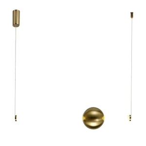 Lampa wisząca O-LINE 63 - LED, 63 cm, mosiądz ST-1688S Step into Design