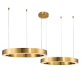 Lampa wisząca CIRCLE 40+60 LED mosiądz na 1 podsufitce ST-8848-40+60 brass Step into Design