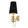 Lampa ścienna QUEEN złoto czarna 18 cm MB-8046-18 black gold Step into Design