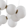 Lampa wisząca CORALLI-80 - LED, biało-mosiężna  DP0254-800 Step into Design