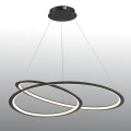 Lampa wisząca SPIRELLO ledowa czarna 80 cm  ST-8826P/B Step into Design