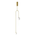 Lampa wisząca LOOP złota 123 cm  ST-8928S brass Step into Design