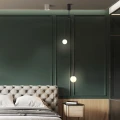 Lampa wisząca LOOP czarna 123 cm  ST-8928S black Step into Design