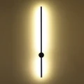 Lampa ścienna SPARO 100 cm LED czarna ST-10669W2 black Step into Design