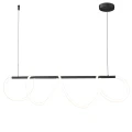 Lampa wisząca FANTASIA LED czarna 120 cm ST-9282P/L1black Step into Design