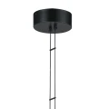 Lampa wisząca COCO 1, 40 cm - LED, czarny minimalistyczny ring ST-10339P/1H Step into Design