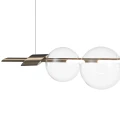 Lampa wisząca AMORE LED 153 cm, złota ST-8869P-L Step into Design