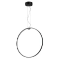 Lampa wisząca ACIRCULO 50 cm - czarny ring LED ST-10453P-D500A black Step into Design