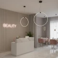Lampa wisząca ACIRCULO 60 cm - czrny ring LED ST-10453P-D600A black Step into Design