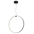 Lampa wisząca ACIRCULO 60 cm - czrny ring LED ST-10453P-D600A black Step into Design