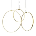 Lampa wisząca ACIRCULO 60 cm - zloty ring LED ST-10453P-D600A gold Step into Design