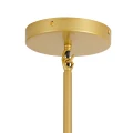 Lampa wisząca MODERN ORCHID-9 złoto szara 150 cm ST-1232-9 gold smoky Step into Design