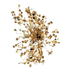 Lampa ścienna MONETTI  40 cm - kinkiet złoty, dekoracyjny ST-1676-W gold Step into Design