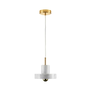 Lampa wisząca UNIVERSO marmurowo złota 18 cm ST-10050P1 Step into Design