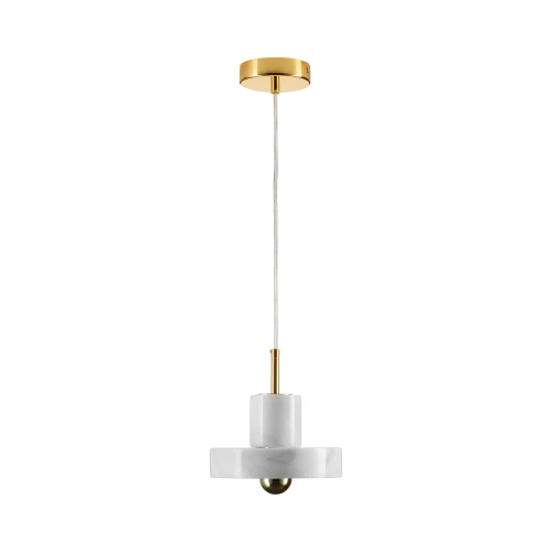 Lampa wisząca UNIVERSO marmurowo złota 18 cm ST-10050P1 Step into Design