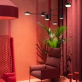 Lampa wisząca CLEX - 6P LED czarna 100 cm ST-8102P-6 Step into Design