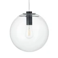 Lampa wisząca TONDA czarna 30 cm ST-8722P-M black Step into Design