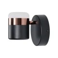 Lampa ścienna POCCO LED czarna 14 cm D9926W black Step into Design